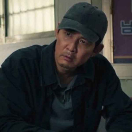 Squid Game Season 1 Lee Jung-jae Black Cotton Jacket