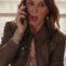 Emily in Paris Season 4 Sylvie Grateau Green Biker Jacket