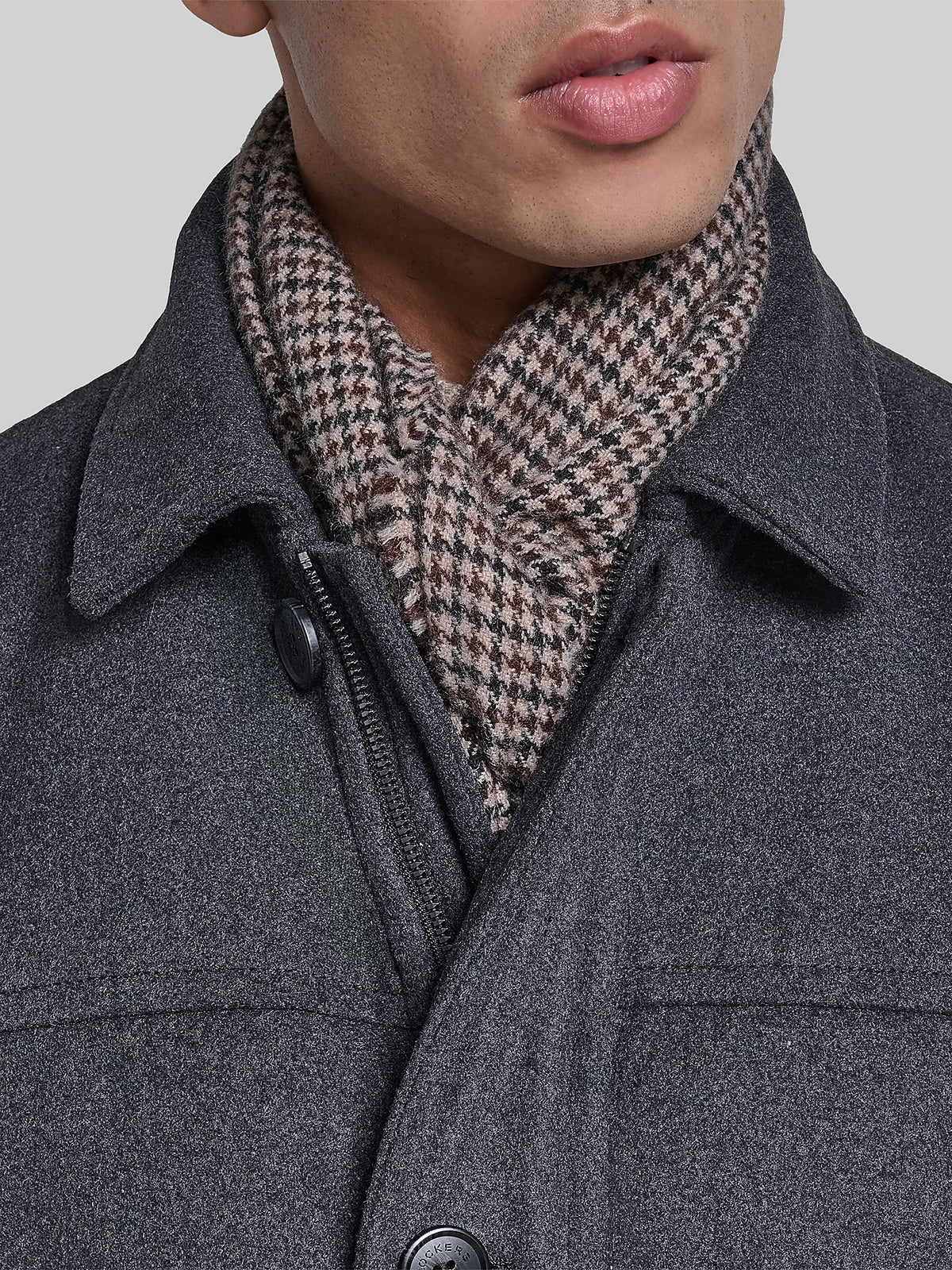 Holloway Walking Coat with Scarf