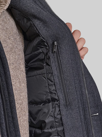 Holloway Walking Coat with Scarf
