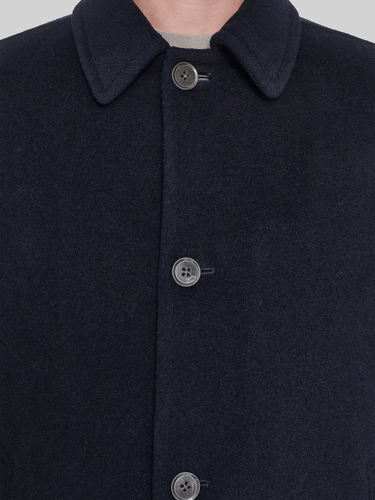 Kerrigan Button Front Coat For Men