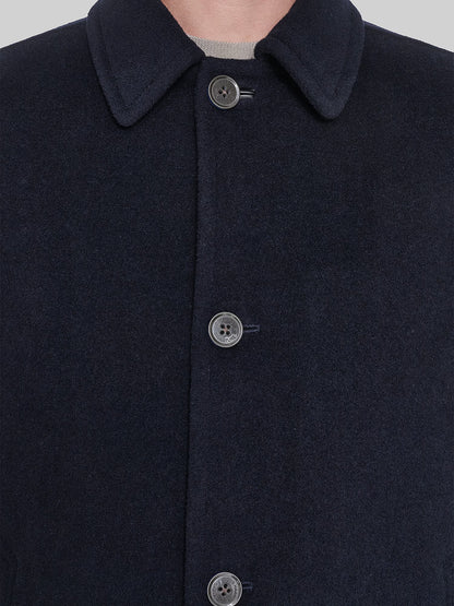 Kerrigan Button Front Coat For Men
