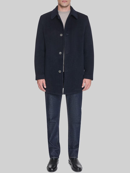 Kerrigan Button Front Coat For Men