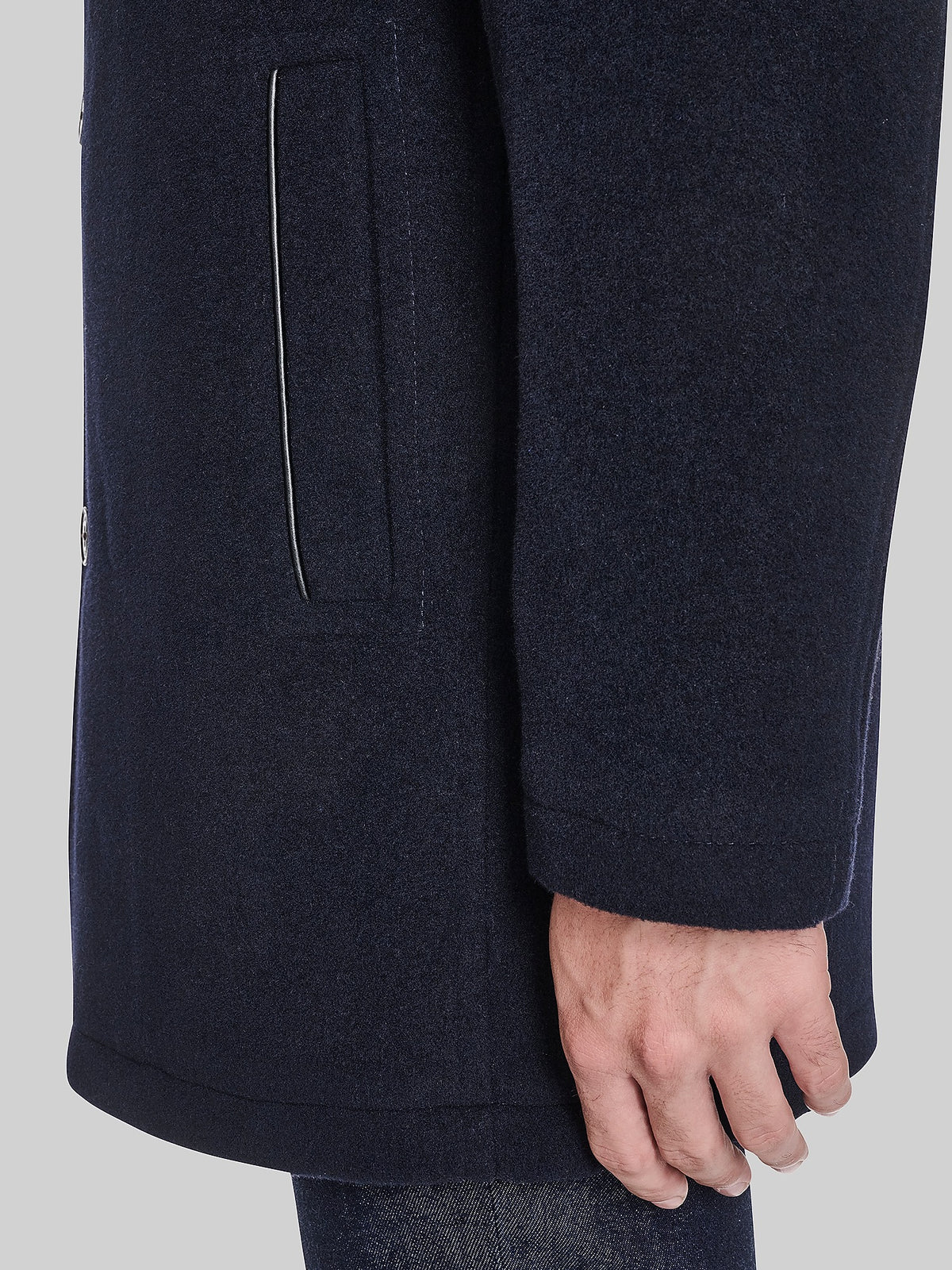 Kerrigan Button Front Coat For Men