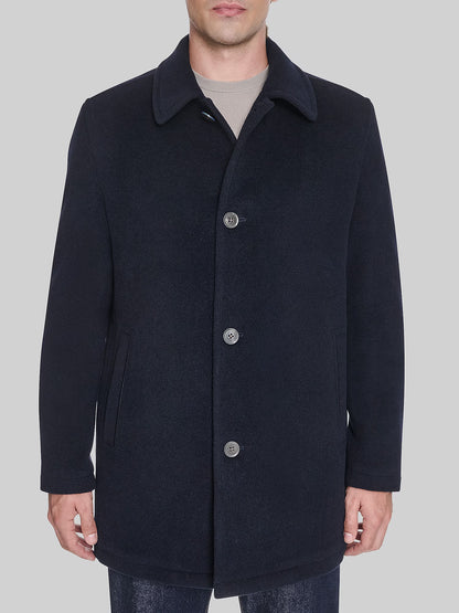 Kerrigan Button Front Coat For Men