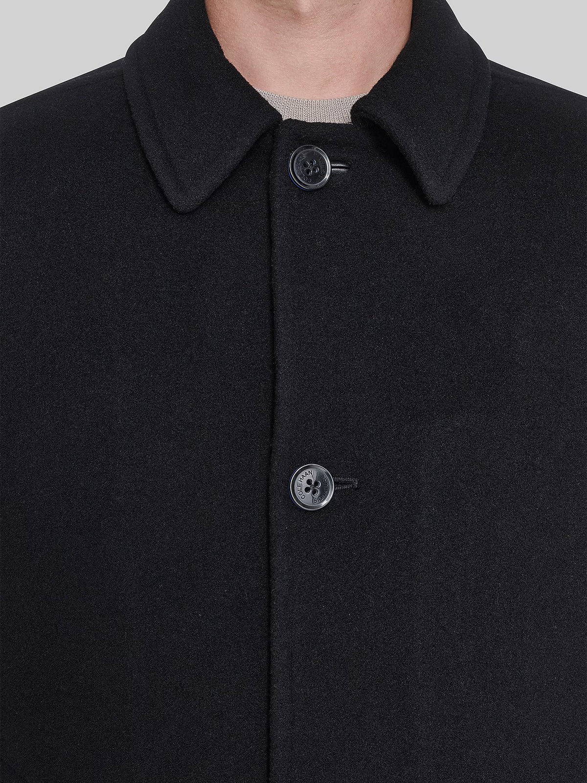 Kerrigan Button Front Coat For Men