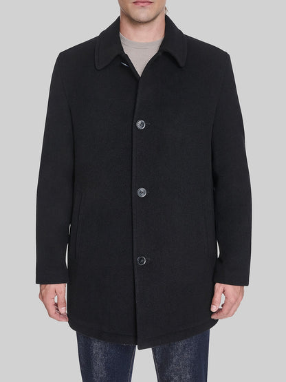 Kerrigan Button Front Coat For Men