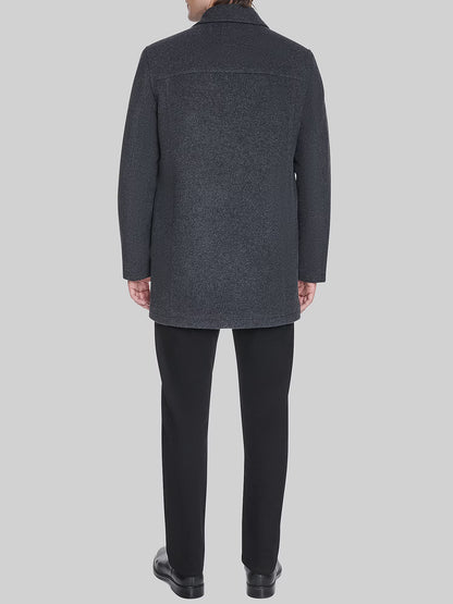 Kerrigan Button Front Coat For Men