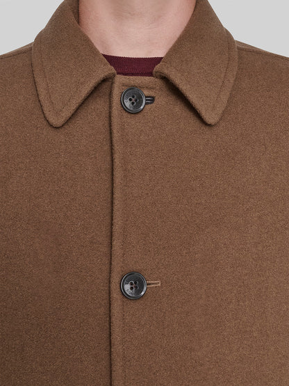 Kerrigan Button Front Coat For Men