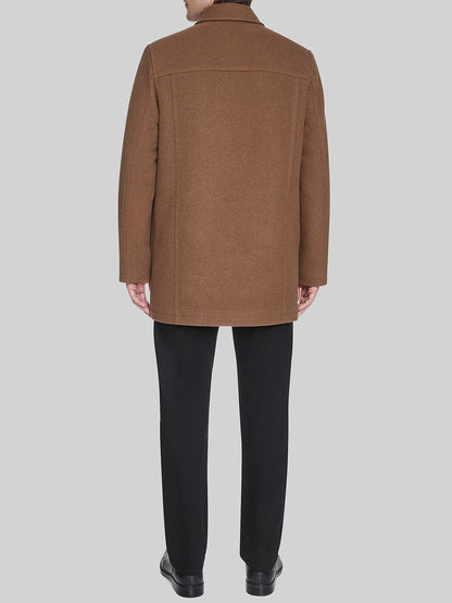 Kerrigan Button Front Coat For Men