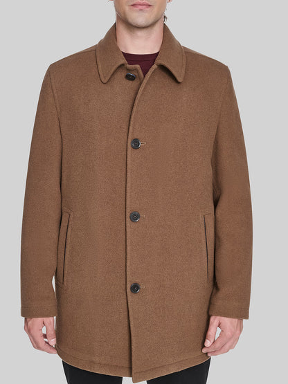 Kerrigan Button Front Coat For Men