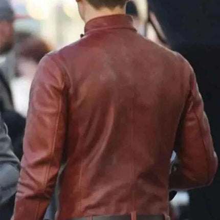 The Flash S02 Jay Garrick Brown Biker Jacket