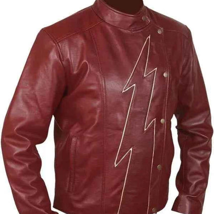 The Flash S02 Jay Garrick Brown Biker Jacket