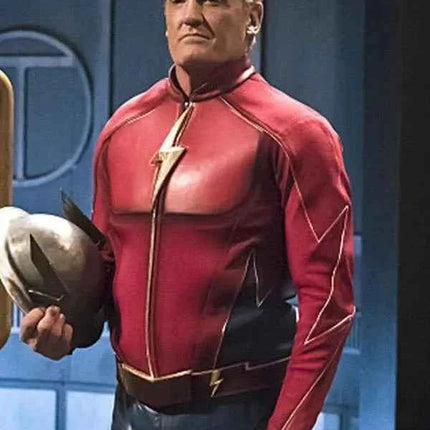 The Flash Jay Garrick  Season 3 Leather Jacket