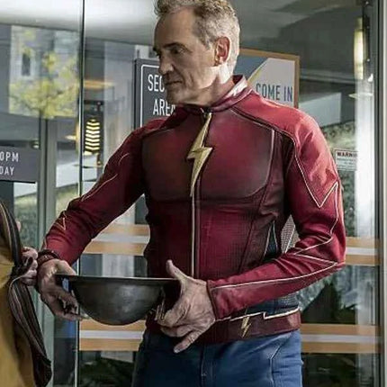 The Flash Jay Garrick  Season 3 Leather Jacket