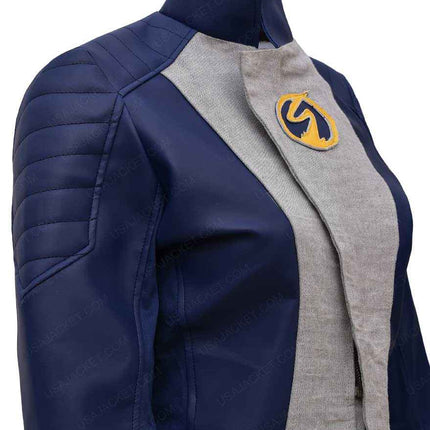 The Flash Season 5 Nora West-Allen Blue Jacket