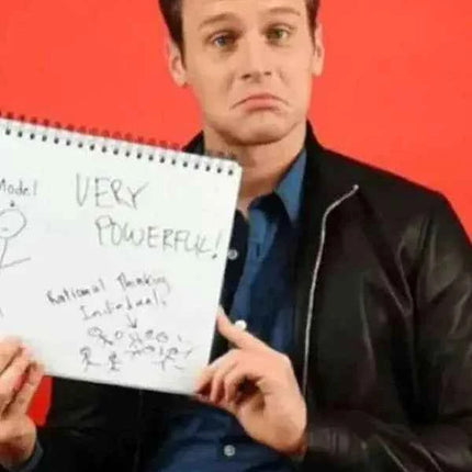 The Matrix 4 Jonathan Groff Black Leather Jacket