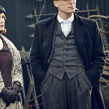 Peaky Blinders Thomas Shelby Black Coat