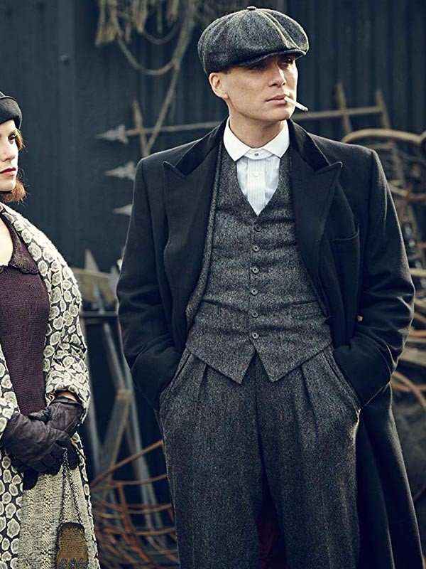 Peaky Blinders Thomas Shelby Black Coat