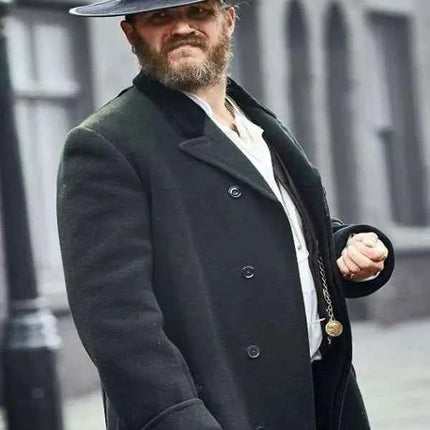 Peaky Blinders Season 2 Tom Hardy Wool Coat
