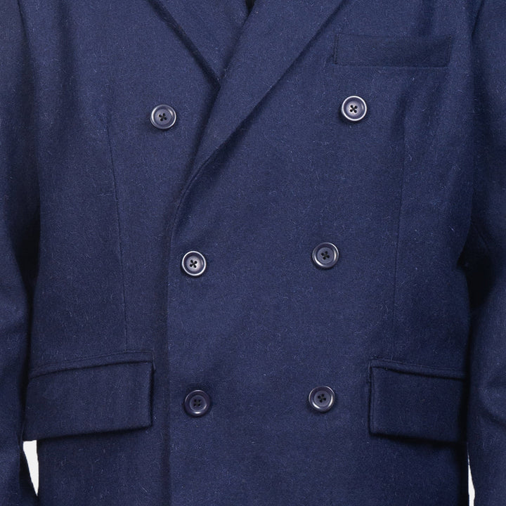Holt Double-Breasted Wool Coat