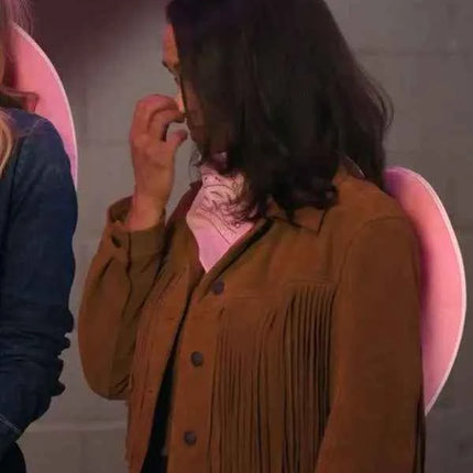 Virgin River Season 6 Kaia Bryant Fringe Jacket