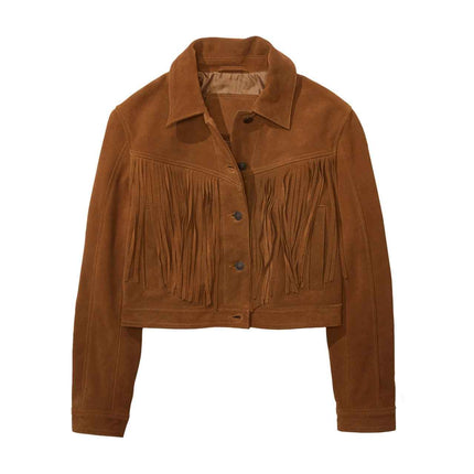 Virgin River Season 6 Kaia Bryant Fringe Jacket