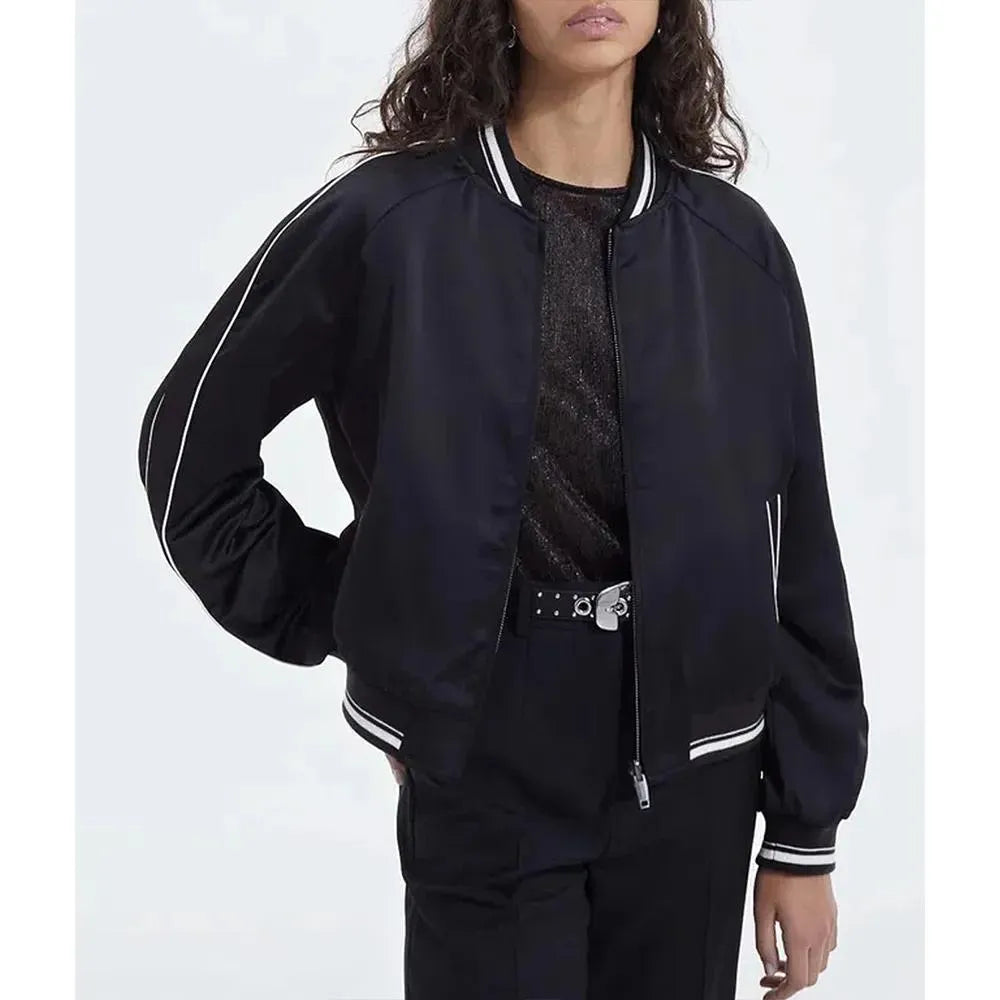 Wednesday Jenna Ortega Bomber Jacket