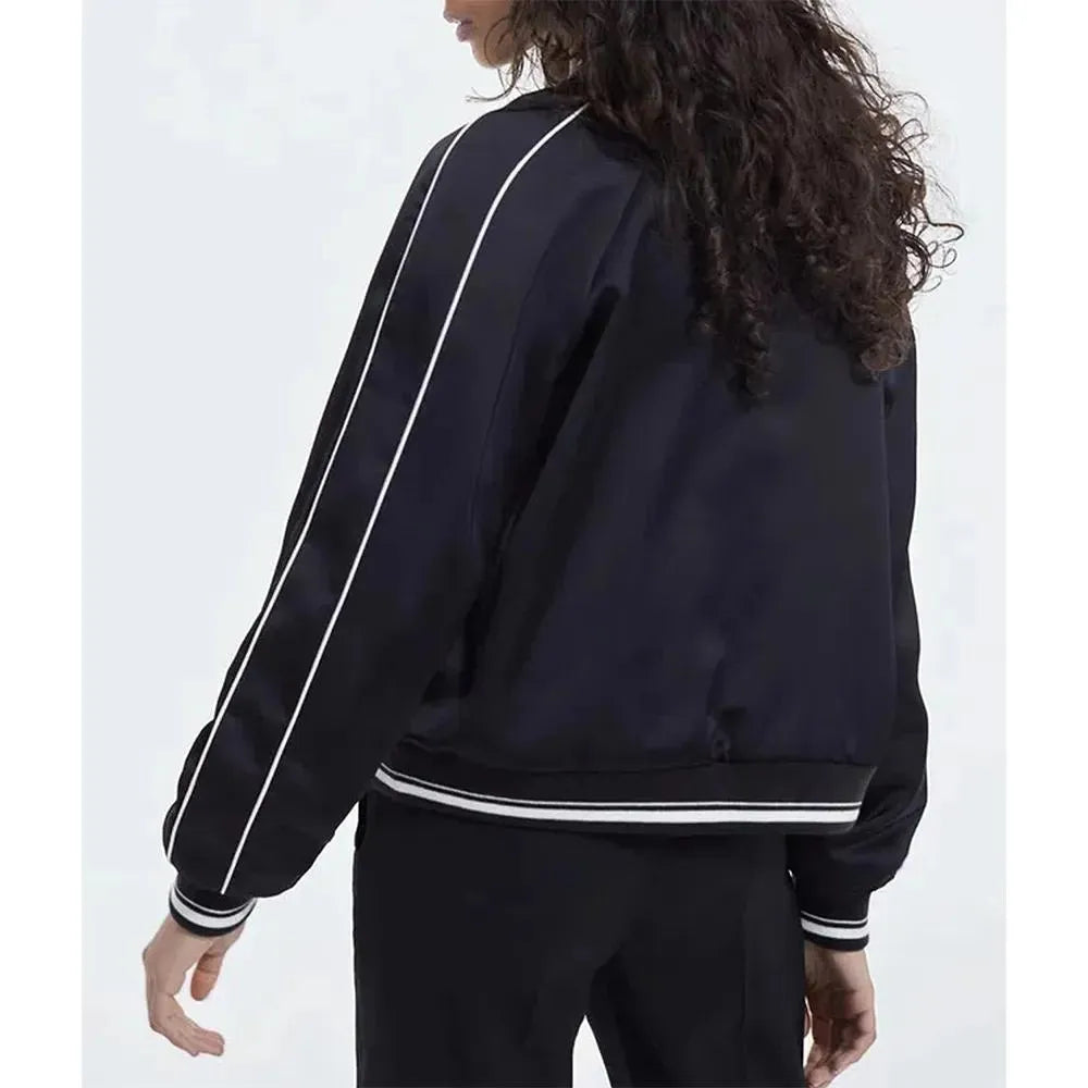 Wednesday Jenna Ortega Bomber Jacket