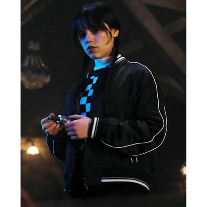 Wednesday Jenna Ortega Bomber Jacket