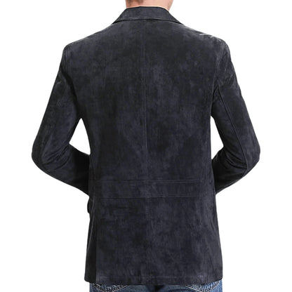 Solstice Suede Leather Blazer
