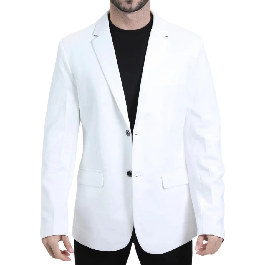 Solstice Suede Leather Blazer