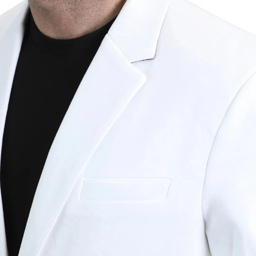 Solstice Suede Leather Blazer