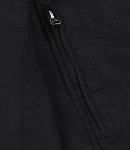 Rockwell Faux Suede Racer Jacket