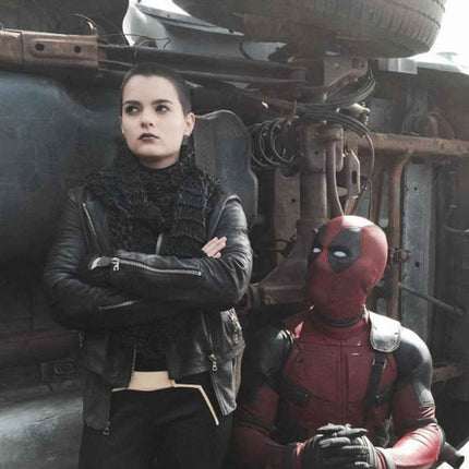 Deadpool 2 Brianna Hildebrand Leather Jacket