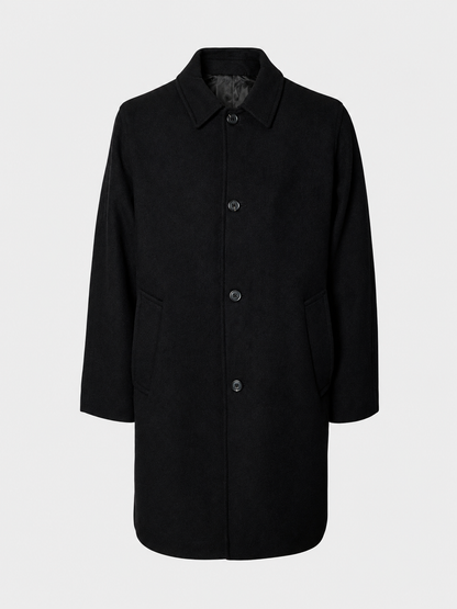 Thornbury Men's Wool Blend Overcoat