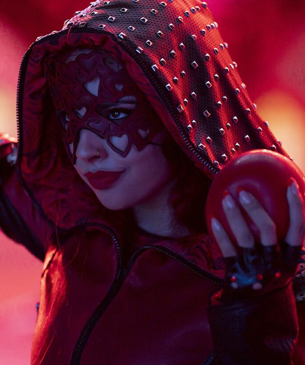 Kylie Cantrall Descendants The Rise of Red Leather Jacket