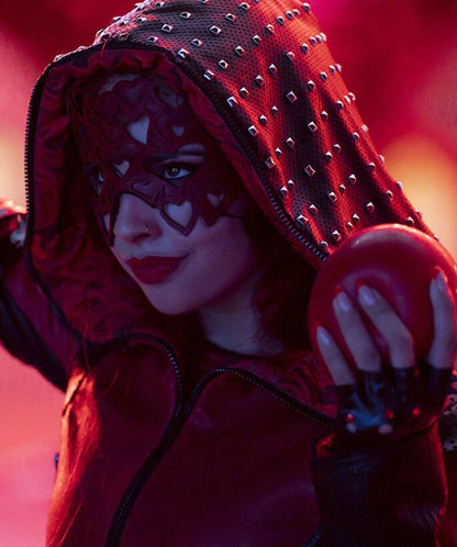 Kylie Cantrall Descendants The Rise of Red Leather Jacket