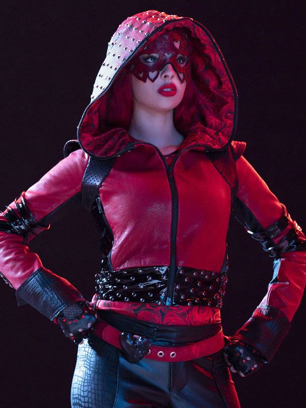 Kylie Cantrall Descendants The Rise of Red Leather Jacket
