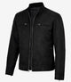 Rockwell Faux Suede Racer Jacket