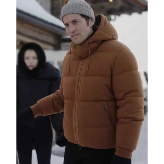 Emily in Paris Season 4 Gabriel Puffer Jacket