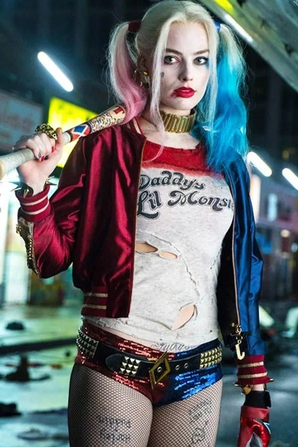 Harley Quinn Suicide Squad Bomber Jacket