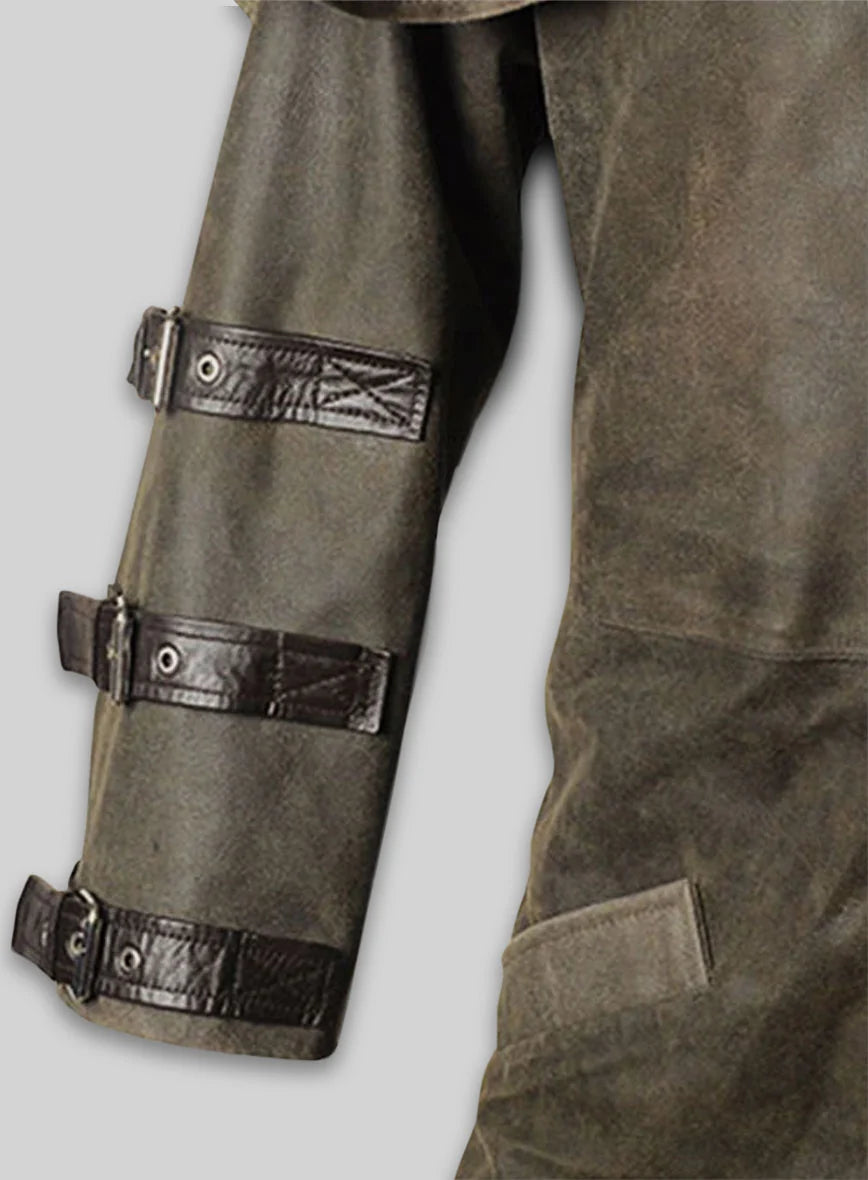 Draven Leather Duster Coat