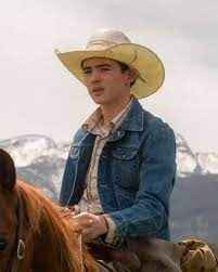 Yellowstone Season 5 Finn Little Denim Jacket