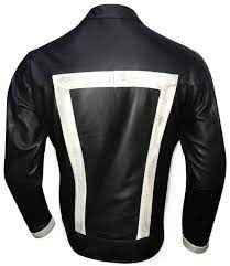 Agents of Shield Ghost Rider Black Leather Jacket