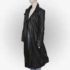 Deadpool 2 Brianna Hildebrand Leather Coat