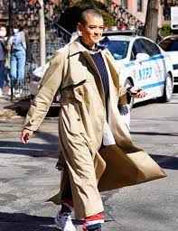 Gossip Girl Julien Calloway Cotton Trench Coat