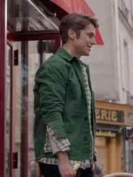 Emily In Paris Gabriel Cotton Green Jacket
