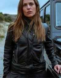 Money Heist Season 3 Raquel Biker Jacket