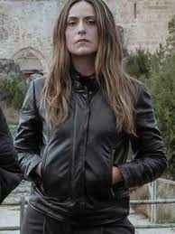 Money Heist Season 3 Raquel Biker Jacket